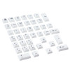 119 Keys Japanese Keycap Set XDA Profile PBT Sublimation Keycaps for Mechanical Keyboard
