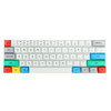 Feker 61/104 Keys D2 Keycap Set DSA Profile PBT Sublimation Keycaps for Mechanical Keyboard