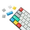 Feker 61/104 Keys D2 Keycap Set DSA Profile PBT Sublimation Keycaps for Mechanical Keyboard