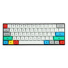 Feker 61/104 Keys D2 Keycap Set DSA Profile PBT Sublimation Keycaps for Mechanical Keyboard