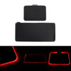 350x250x4mm/300*800*4mm/400*900*4mm RGB Colorful Backlit LED Waterproof Big Mouse Pad Anti-skid Rubber Mats