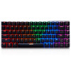 AJazz AK33 82 Keys Mechanical Gaming Keyboard RGB Backlit Detachable USB Wired Gaming Keyboard