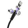 Bakeey Type C Micro USB 180° Rotating Magnetic Data Cable 3 In 1 Fast Charging Line For Mi10 Note 9S Huawei P40 Pro