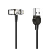 Bakeey Type C Micro USB 180° Rotating Magnetic Data Cable 3 In 1 Fast Charging Line For Mi10 Note 9S Huawei P40 Pro