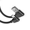 MCDODO 3A Data Cable Micro USB 90 Degree Elbow Green LED Light Fast Charging Line For Oneplus