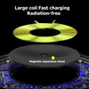 Bakeey 20W Qi Wood Grain Wireless Charger Pad Quick Fast Charger Base Plate for Samsung Huawei