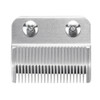 2pcs Sliver 2 Hole Clipper Blade Cutter Metal Bottom Cutter For Wahl Electric Shear Hair Clipper (Sliver)
