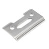 2pcs Sliver 2 Hole Clipper Blade Cutter Metal Bottom Cutter For Wahl Electric Shear Hair Clipper (Sliver)