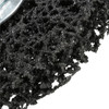 100mm Rust And Paint Removal Polycarbide Abrasive Stripping Disc 6mm Shank Wheel