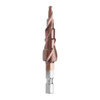 Drillpro 3pcs M35 Cobalt Step Drill Bit 3-12/4-12/4-20mm Step Drill Cutter 1/4 Inch Hex Shank