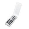3pcs M3-M8 HSS Metric Screw Tap Individual Taper Plug Bottoming Hand Taps Tools Kit