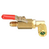 90 Degree Ball Valve Metal Handle for R410A R134A