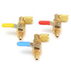 90 Degree Ball Valve Metal Handle for R410A R134A