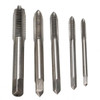 Doersupp 5pcs M3-M8 HSS Spiral Point Machine Screw Plug Tap Metric Straight Flute Thread Hand Tool