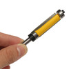 Drillpro 1/4 Inch Shank Flush Trim Router Bit Woodworking Tool Top With Bottom Bearing