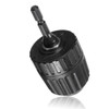 0.8-10mm 3/8 Inch 24UNF Keyless Drill Chuck Adapter 1/4 Inch Hex Shank Keyless Chuck Driver