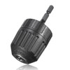 0.8-10mm 3/8 Inch 24UNF Keyless Drill Chuck Adapter 1/4 Inch Hex Shank Keyless Chuck Driver
