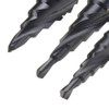 Drillpro HRC89 M35 Cobalt Step Drill Bit 3-12/4-12/4-20mm TiAlN Coated Step Drill 1/4 Inch Hex Shank