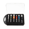 Drillpro 6pcs Hex Shank Screwdriver Bit Adapter and Sleeve Screwdriver Driver Socket Set