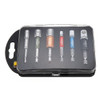 Drillpro 6pcs Hex Shank Screwdriver Bit Adapter and Sleeve Screwdriver Driver Socket Set