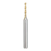 Drillpro DB-P5 10pcs 1/8 Inch 3.175mm Shank 1.3mm Titanium Coated Drill Bits PCB Engraving Tool