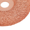 Drillpro 4 Inch Tungsten Carbide Coating Wood Carving Disc Shaping Disc for Angle Grinder