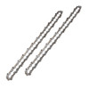 14 Inch Steel Chain Saw Guide Bar with 2pcs Chains for Stihl Chainsaw 017 MS170 MS171