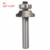 1/4 Inch Shank Round Over Bit Router Tool Beading Router Cutter