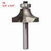 1/4 Inch Shank Round Over Bit Router Tool Beading Router Cutter
