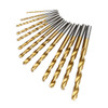 38pcs 1-13mm HSS Twist Drill Bit Titanium Coated Twist Drill