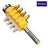 Drillpro RB10 1/4 Inch Shank Router Bit Reversible Joint Cutter