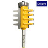 Drillpro RB10 1/4 Inch Shank Router Bit Reversible Joint Cutter