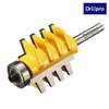 Drillpro RB10 1/4 Inch Shank Router Bit Reversible Joint Cutter