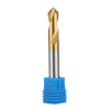 Drillpro 2 Flutes 90 Degree 3-12mm Chamfer Drill Bit M35 HSS Cobalt Drill Bit Milling Cutter