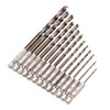 Drillpro 13pcs 1.5-6.5mm M35 Cobalt Drill Bit HSS-Co Twist Drill Bit Set 1/4 Inch Hex Shank