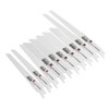 10pcs Reciprocating Saw Blade for Wood Metal Cutting