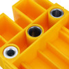 Woodworking Dowel Jig Set Drill Guide with Dirll Bit Pocket Hole Jig Wood Dowel Pins for Joinery Doweling Pocket Hole