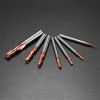 Drillpro 1-8mm 2 Flutes Tungsten Carbide End Mill Cutter HRC55 AlTiN Coating CNC End Mill Tool