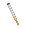 Drillpro 10pcs Titanium Coating 1.5-6.0mm HSS 4 Flute End Mill Cutter 6mm Shank CNC Drill Bits