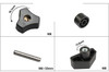 Quick Ratchet Release Speed Squeeze Woodworking Clamp Clip Kit Spreader Gadget Tool DIY