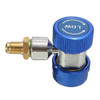 A/C R134a Low/High Quick Connect Adapter Coupler 90-degree Air-Conditioning Extractor Valve Core