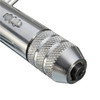 Drillpro T Handle Ratchet Tap Wrench with 5pcs M3-M8 Machine Screw Thread Metric Plug Tap