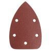 30pcs 140mm 60-120 Grit 5 Holes Triangle Sandpaper Sanding Sheets Mouse Sander Pads