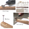 58pcs Assorted Sanding Grinding Polishing Rotary Tool Accessory Set Abrasive Tool