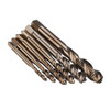 Drillpro M3-M10 HSS Co M35 Machine Sprial Flutes Taps Metric Screw Tap Right Hand Thread Plug Tap Drill