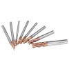 Drillpro 1-8mm 4 Flutes HRC58 End Mill Cutter AlTiN Coating Carbide End Mill Cutter CNC Tool