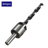 Drillpro DB-C3 4pcs 5 Flute Countersink Drill Bits Reamer Woodworking Chamfer 3mm-6mm