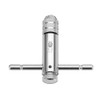 Drillpro T Handle Ratchet Tap Wrench with 5pcs Titanium Coated M3-M8 Screw Tap Thread Plug Tap