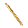 Drillpro T Handle Ratchet Tap Wrench with 5pcs Titanium Coated M3-M8 Screw Tap Thread Plug Tap