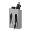 Grey Pocket Hole Jig with Dowel Drill Set Woodworking Joint Tool Woodworking Guide Locator